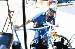 Unloading your bike