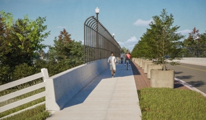 Hoover Road Pedestrian Bridge